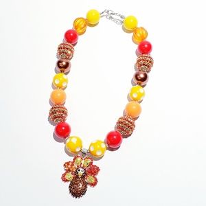 Chunky Bubblegum Necklace -🎃🎃 THANKSGIVING SALE